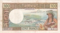 New Caledonia 100 Francs, (1969)
